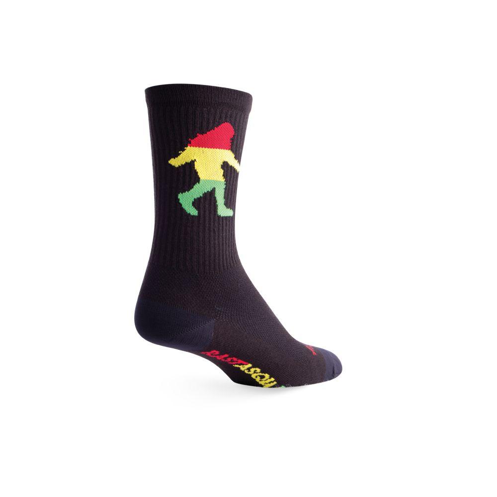 Calcetin Rasta Squatch Crew 6" S/M SockGuy-0