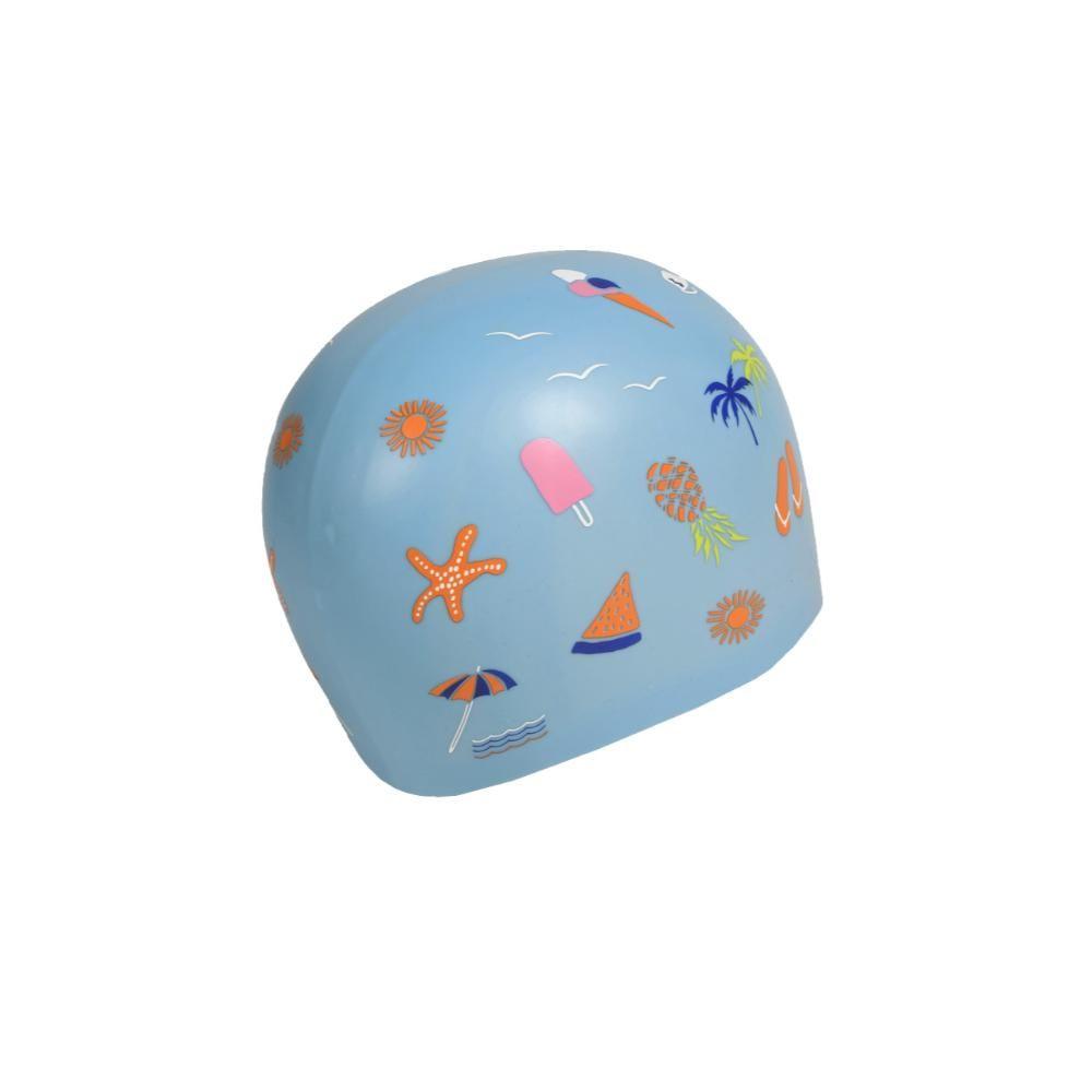 Gorro De Natación Arena Unisex Poolish Moulded Azul-4