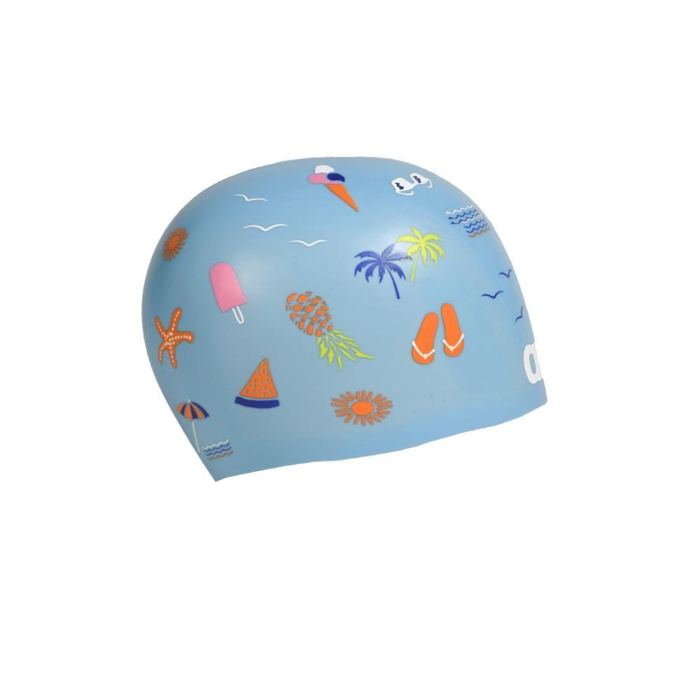 Gorro De Natación Arena Unisex Poolish Moulded Azul-8