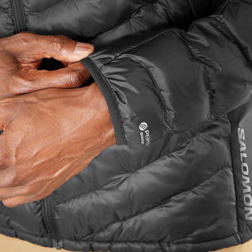 Chaqueta Hombre Outline Primaloft Hdy M Deep Black Salomon-7