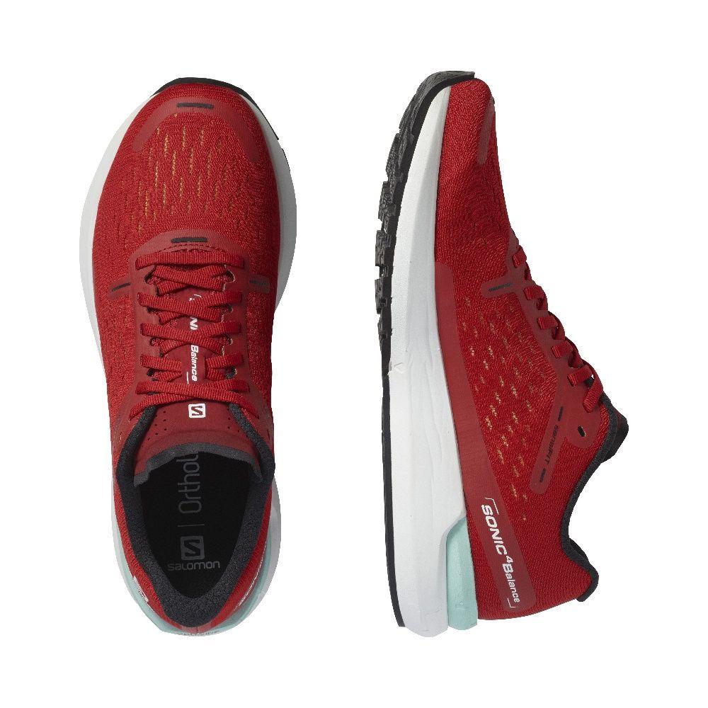 Zapatilla Hombre Sonic 4 Balance Rojo Salomon-6