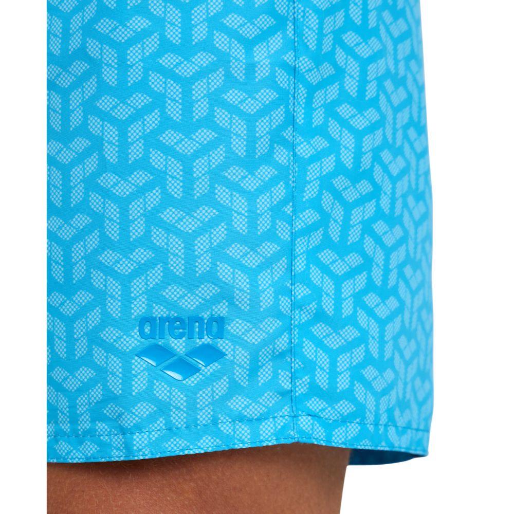 Short Playa Hombre Pro_File Print Azul Arena-3