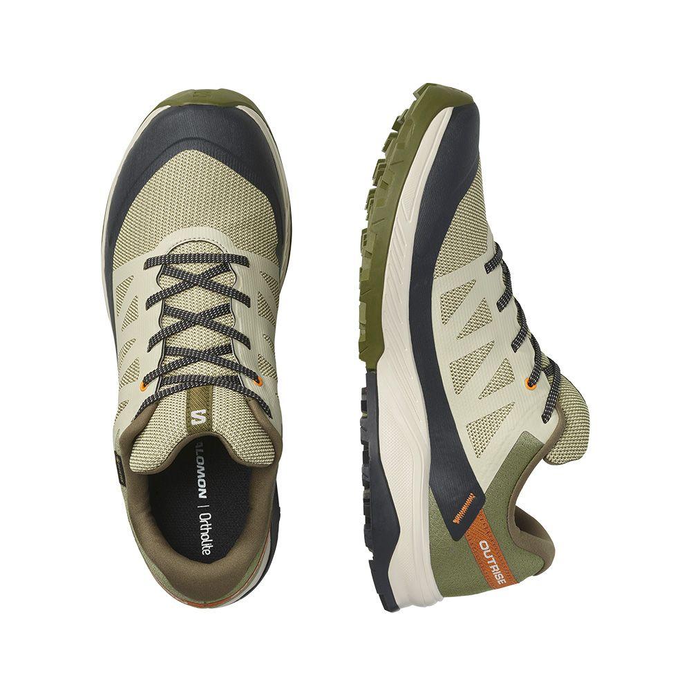 Zapatilla Hombre Outrise Gtx Verde Salomon-4