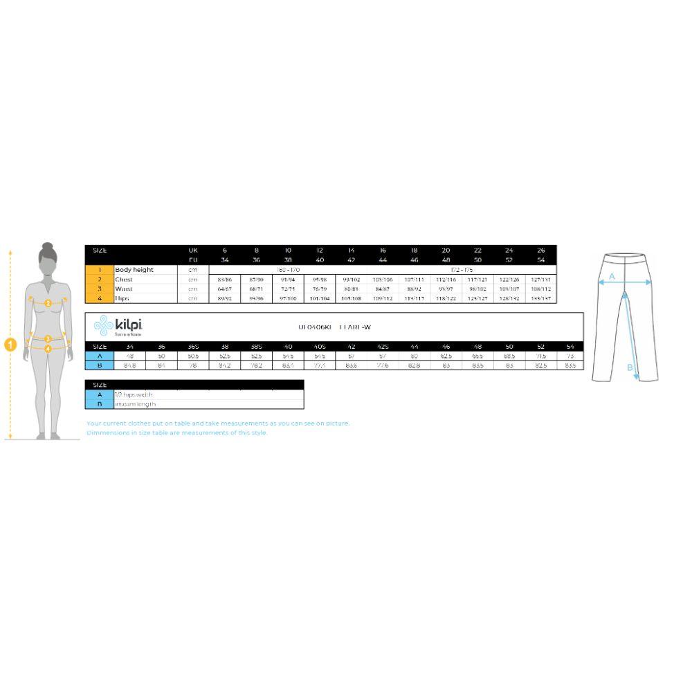 Pantalon Nieve Mujer ELARE-W Blanco Kilpi-2