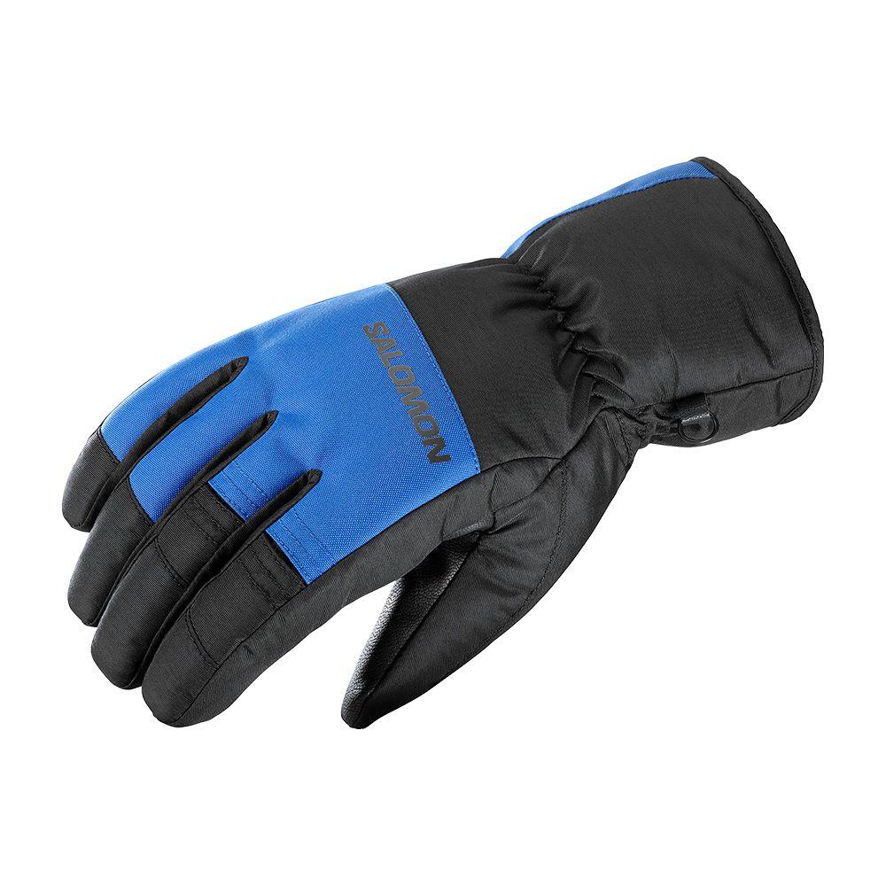 Guantes Hombre Force Goretex Azul Salomon-0