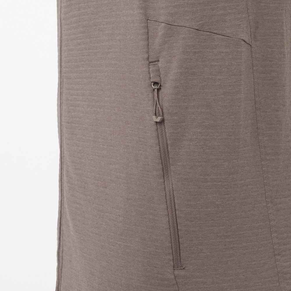 Poleron Hombre Essential Lt Fz M Gr Salomon-4