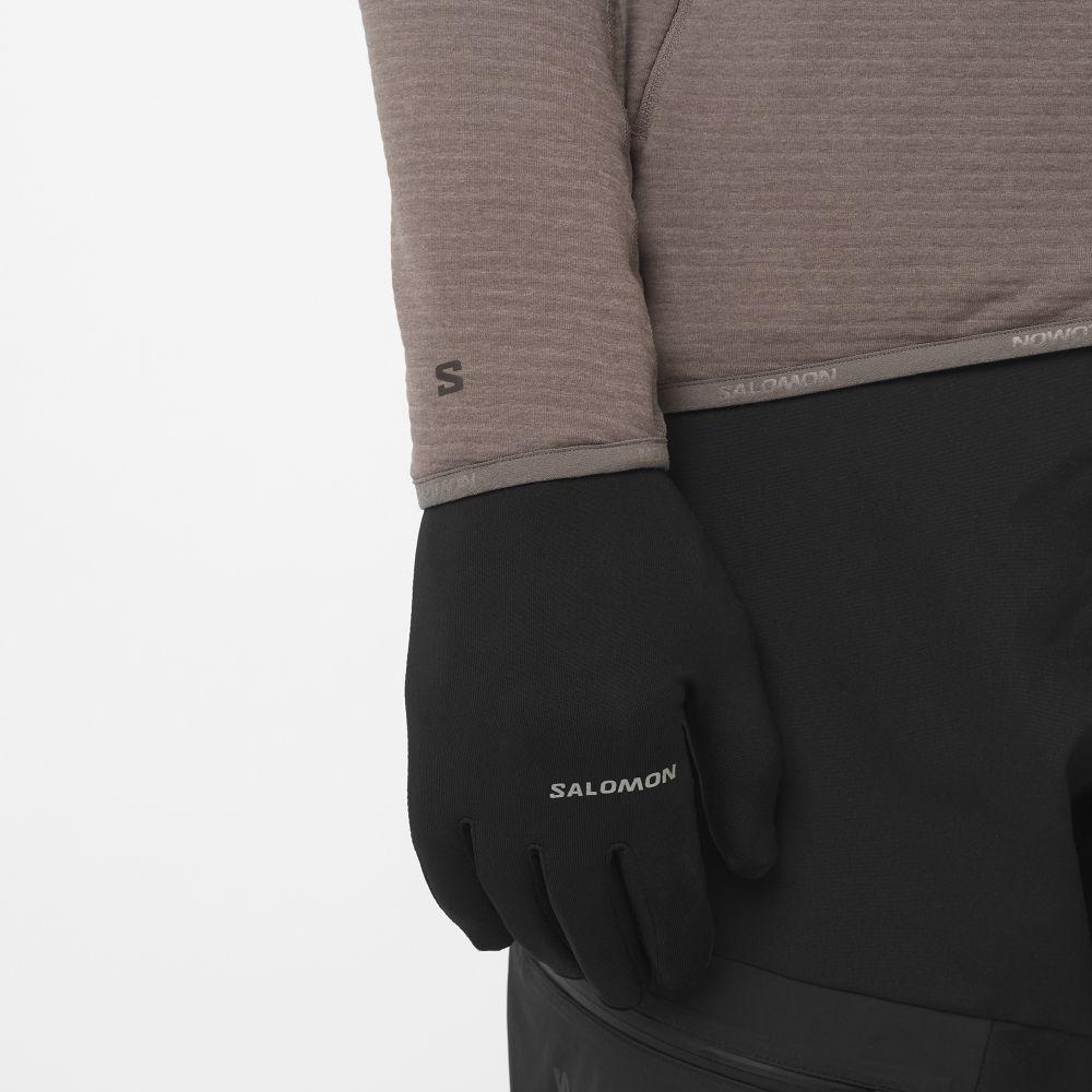 Poleron Hombre Essential Lt Fz M Gr Salomon-5