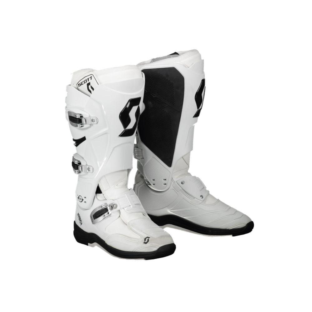 Botas Mx 550 White/white Scott-0