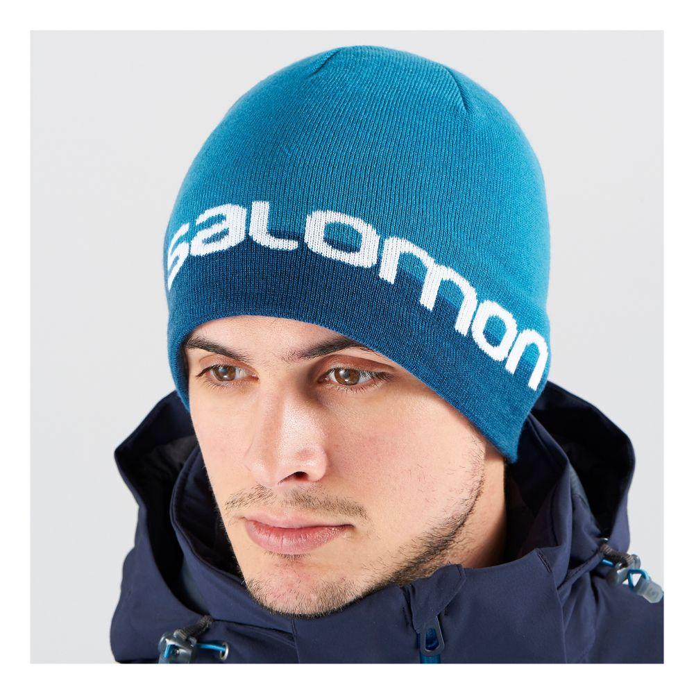 Gorro Graphic Azul Salomon-1