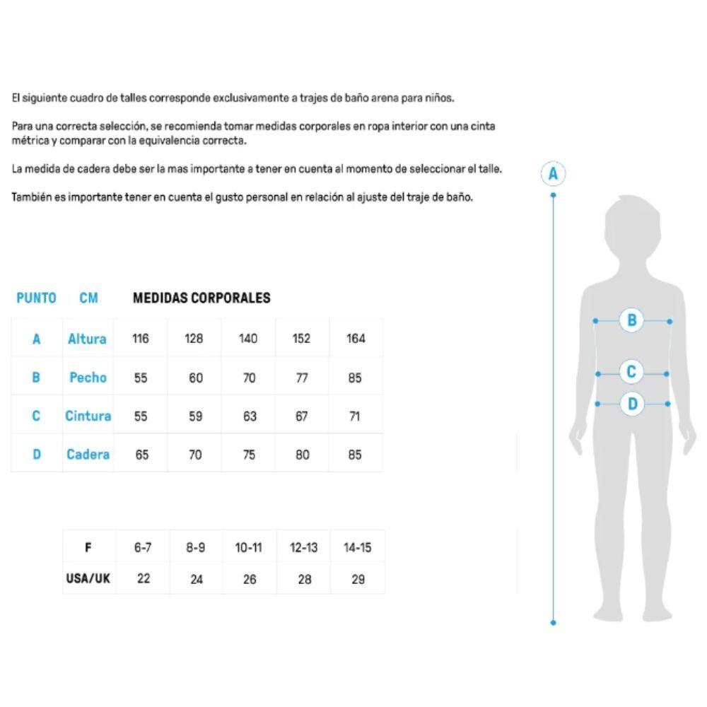 Traje De Baño Niño Parrot Swim Arena-6