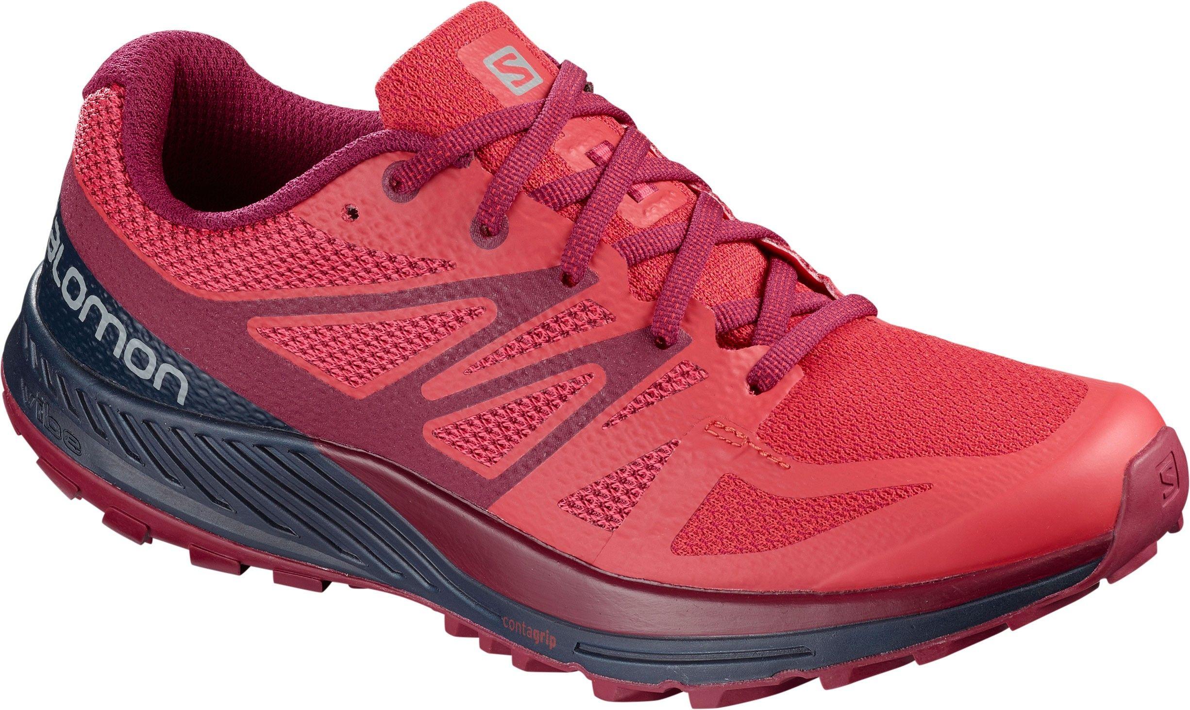 Zapatilla Mujer Sense Escape Rojo Salomon-0