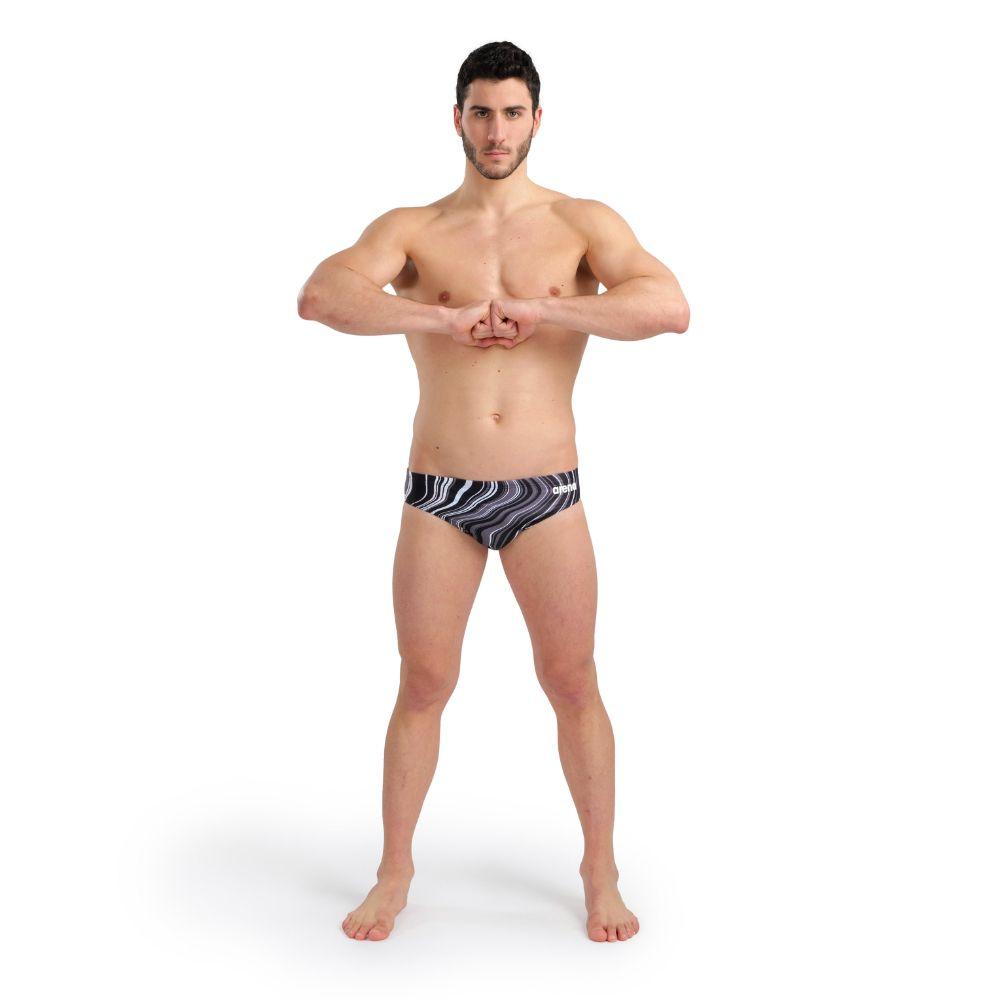 Zunga Hombre Marbled  Negro Arena-6