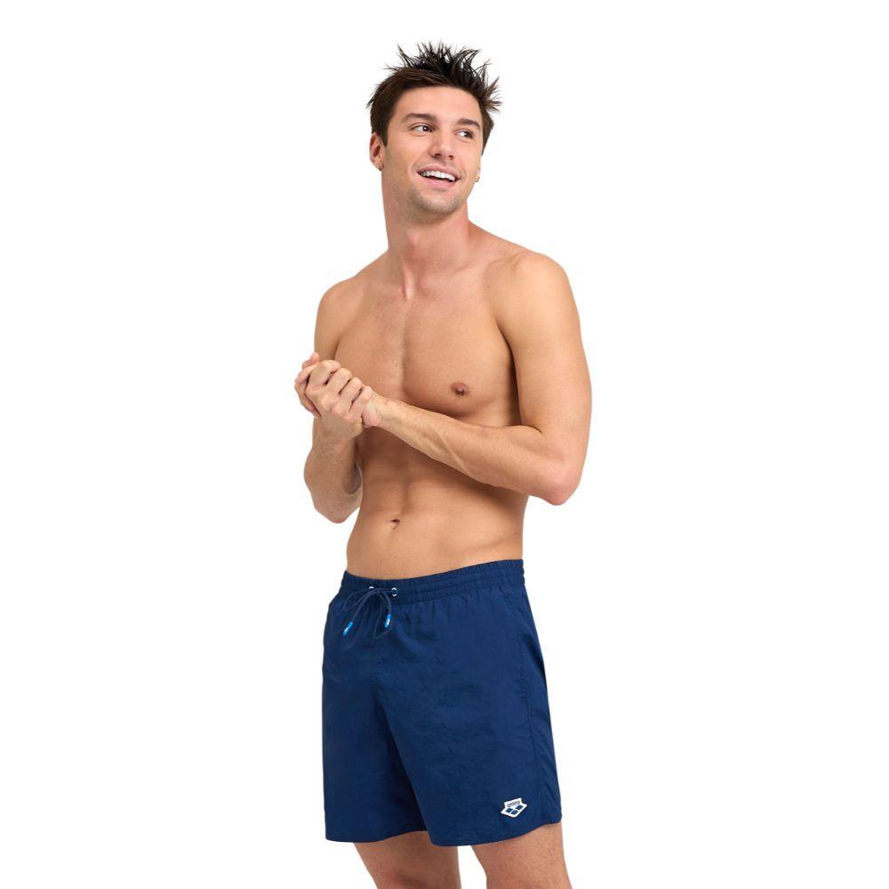 Traje De Baño Hombre Icons Solid Boxer Az Arena-0