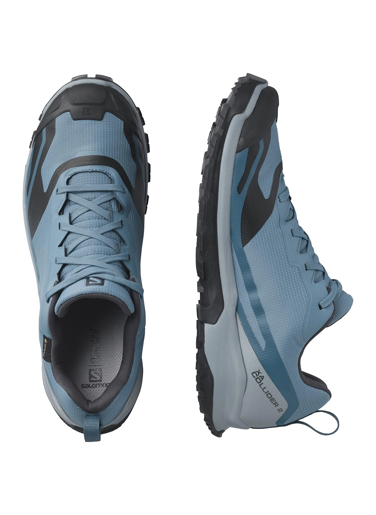 Zapatilla Hombre Xa Collider 2 Gtx Azul Salomon-3