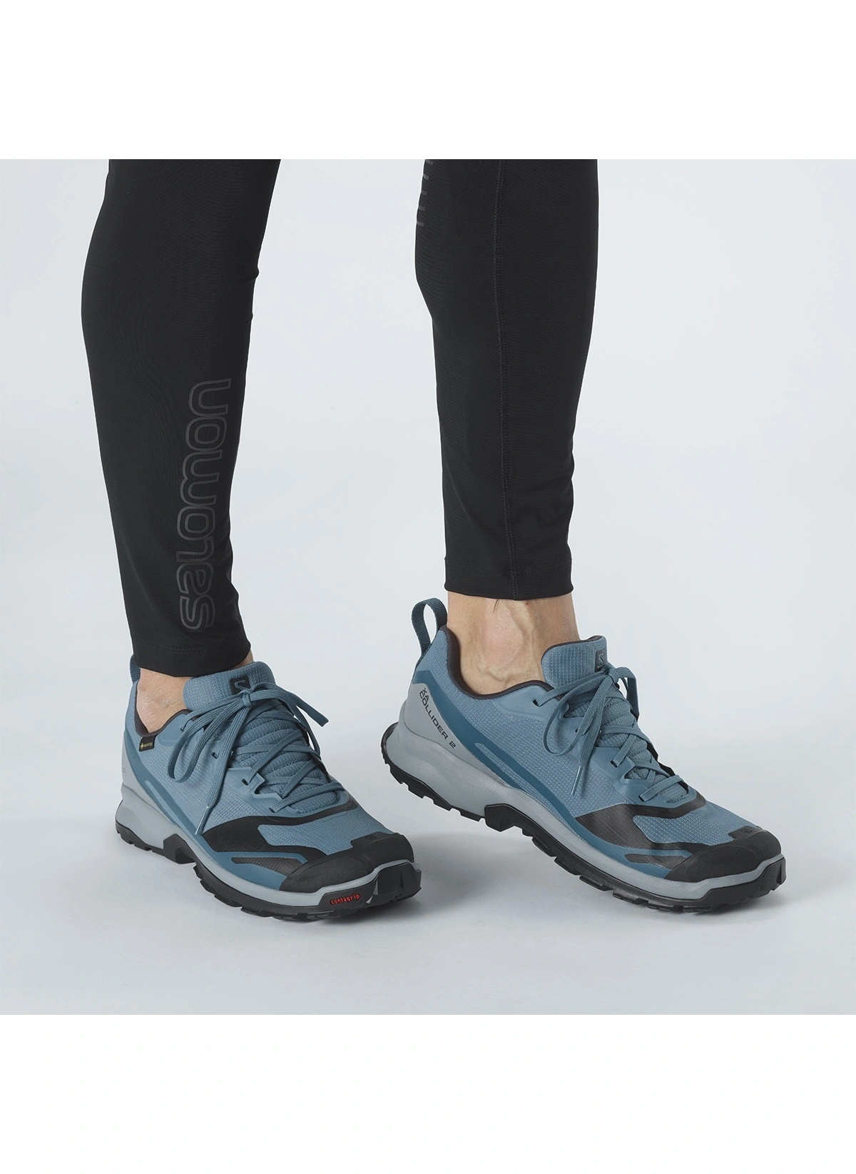 Zapatilla Hombre Xa Collider 2 Gtx Azul Salomon-4