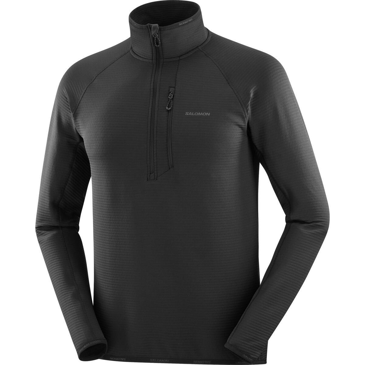 Poleron Hombre Essential Lt Hz M Ne Salomon-2