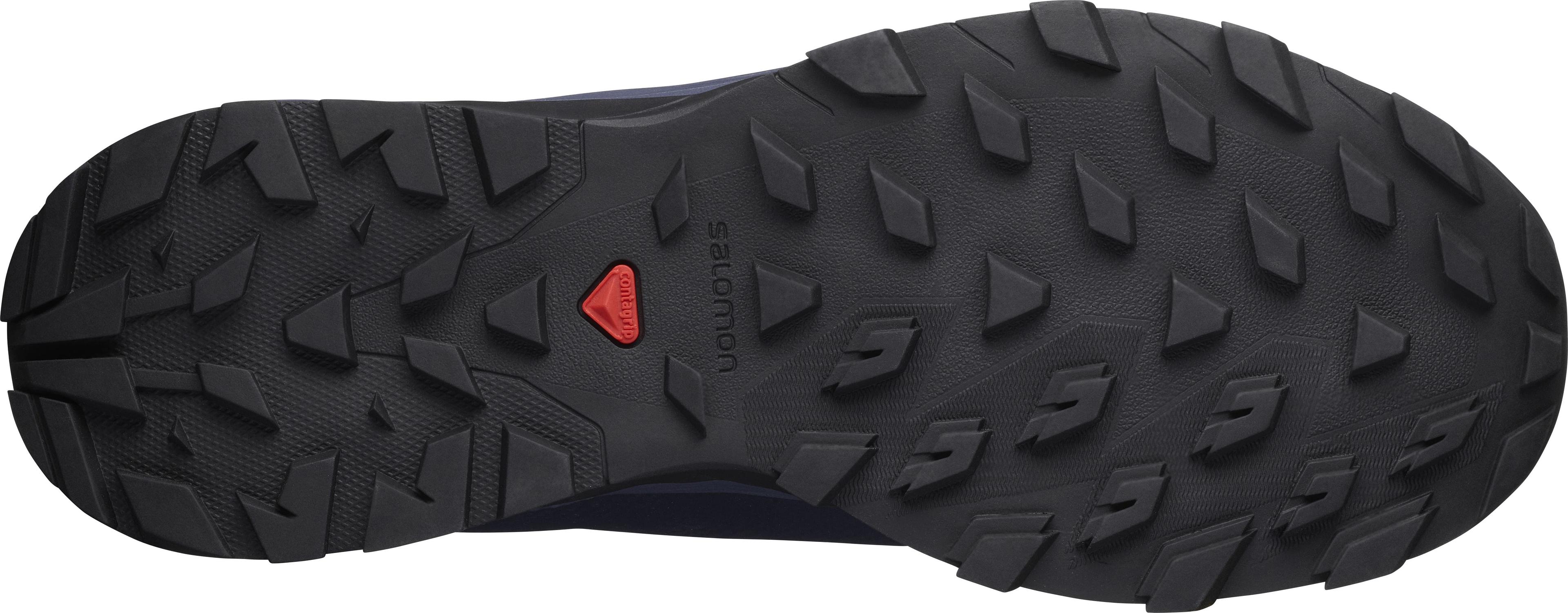 Zapatilla Mujer Outline Azul Salomon-3