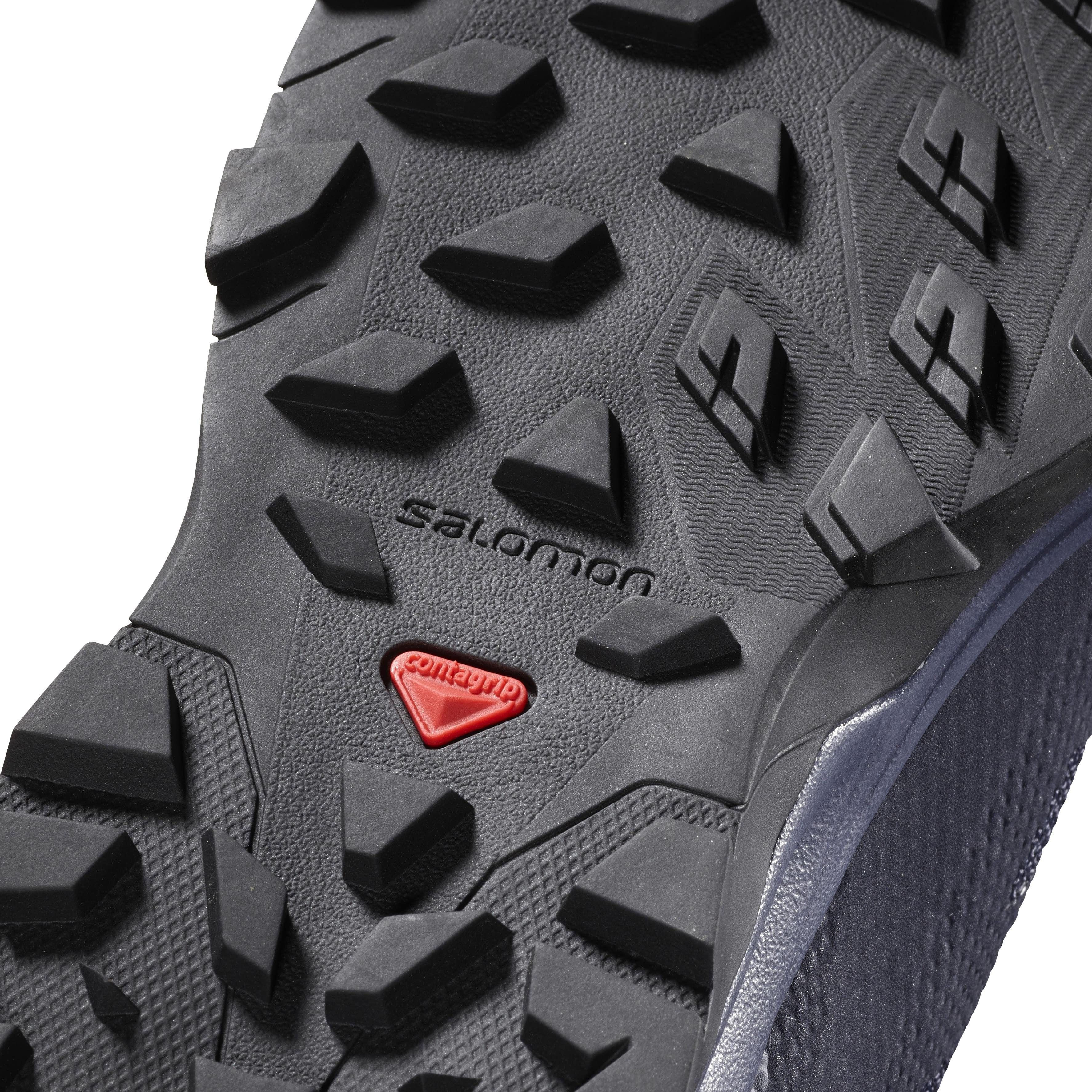 Zapatilla Mujer Outline Azul Salomon-4