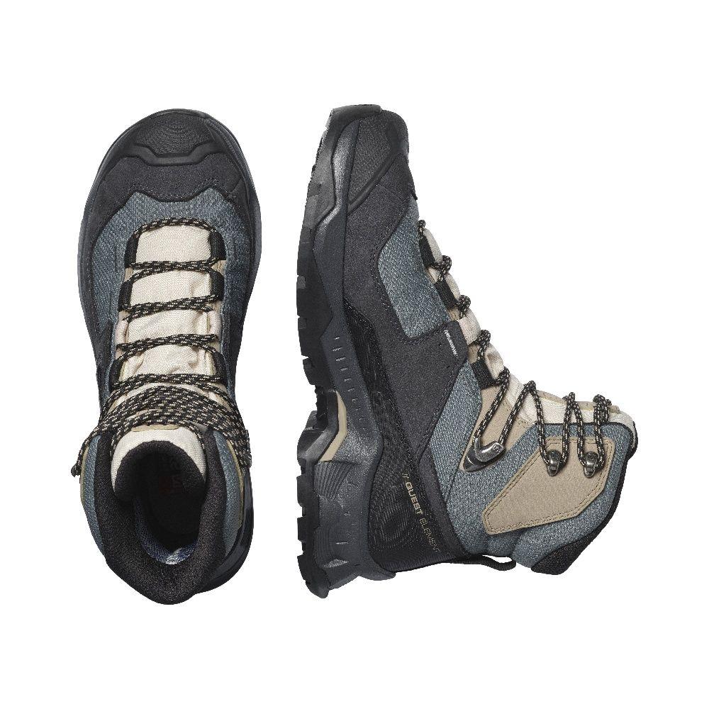 Zapatilla Mujer Quest Element GTX Marrón Salomon-3