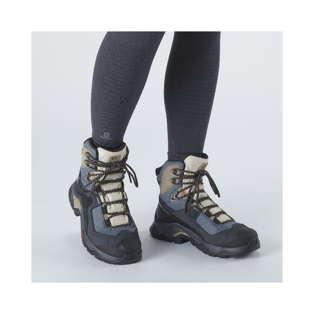 Zapatilla Mujer Quest Element GTX Marrón Salomon-5