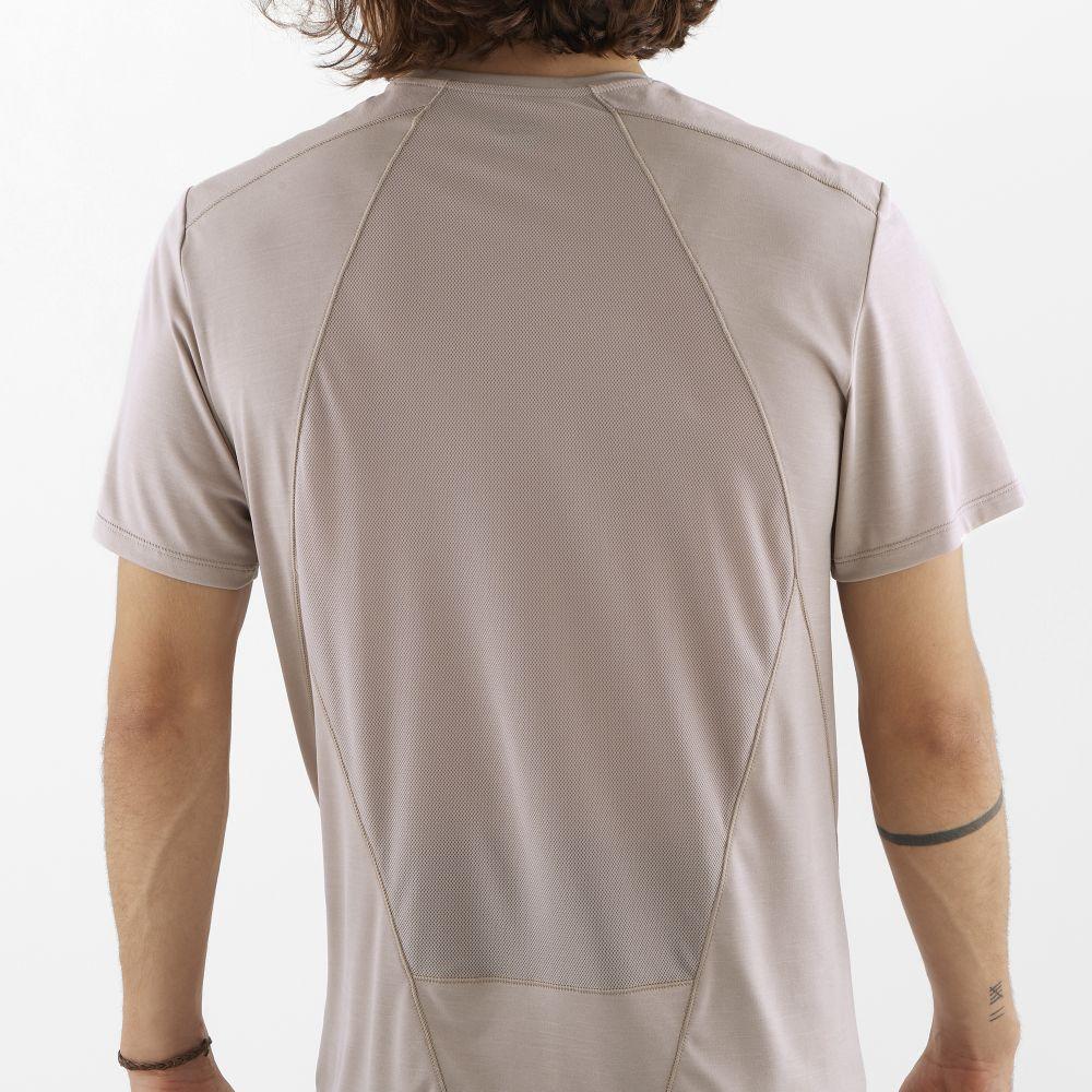 Polera Hombre Outline Ss Tee M Gr Salomon-2