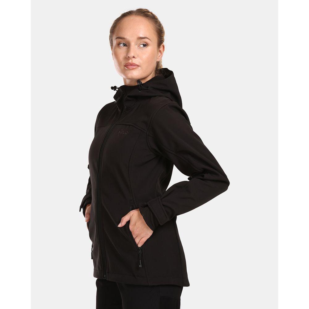 Chaqueta SoftShell Mujer RAVIA-W Negro Kilpi-2
