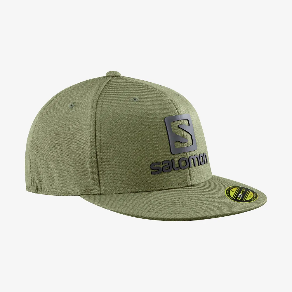 Jockey Logo Cap Flexfit Oliva Salomon-0