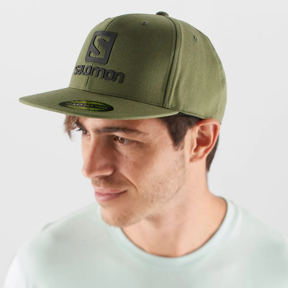 Jockey Logo Cap Flexfit Oliva Salomon-1