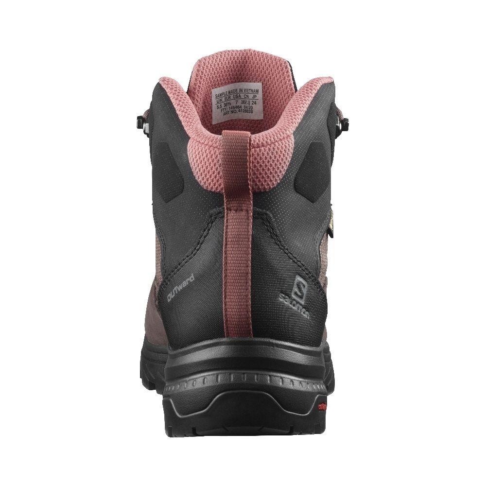 Zapatilla Mujer Outward Gore-Tex Marrón Salomon-7