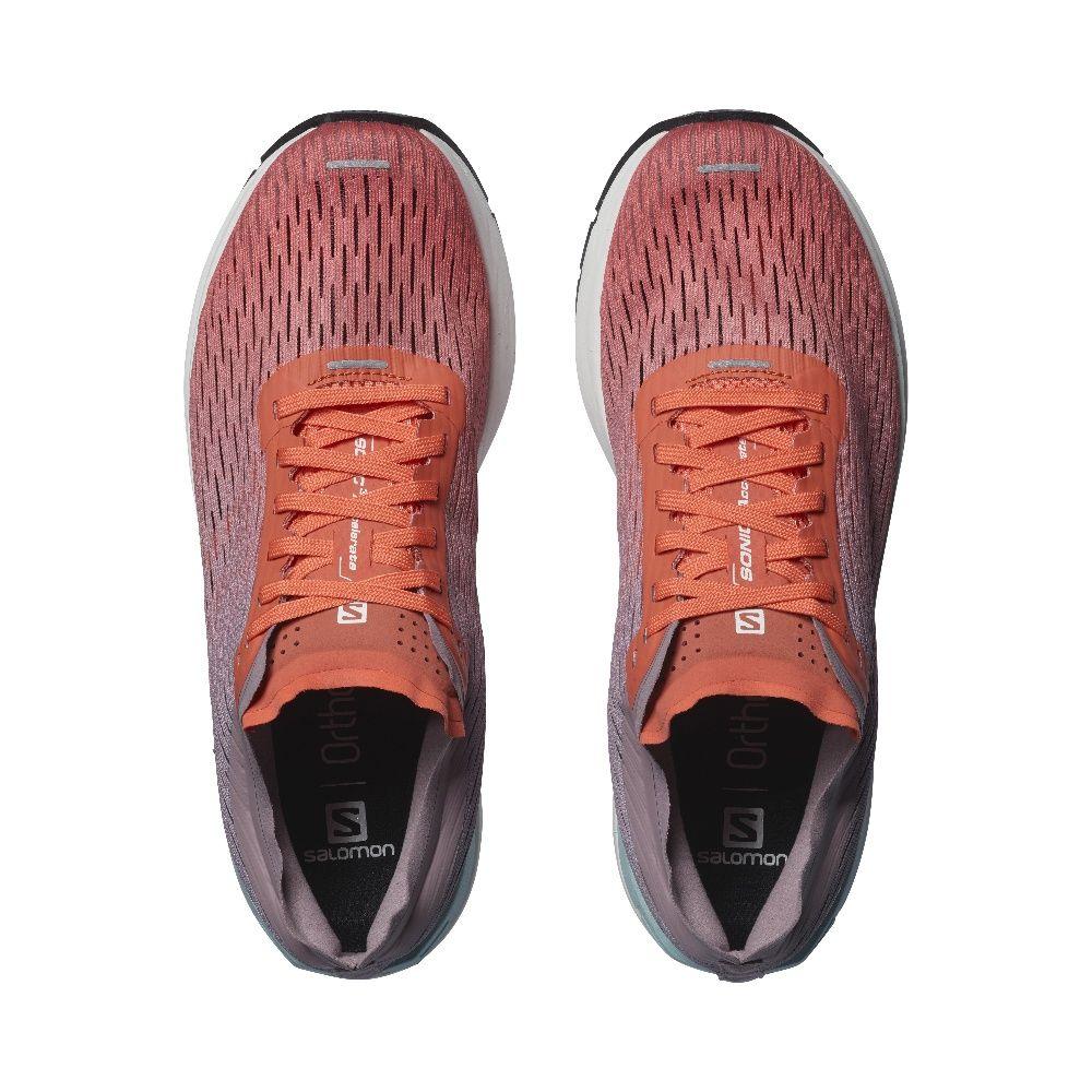 Zapatilla Mujer Sonic 3 Accelerate Naranjo Salomon-2