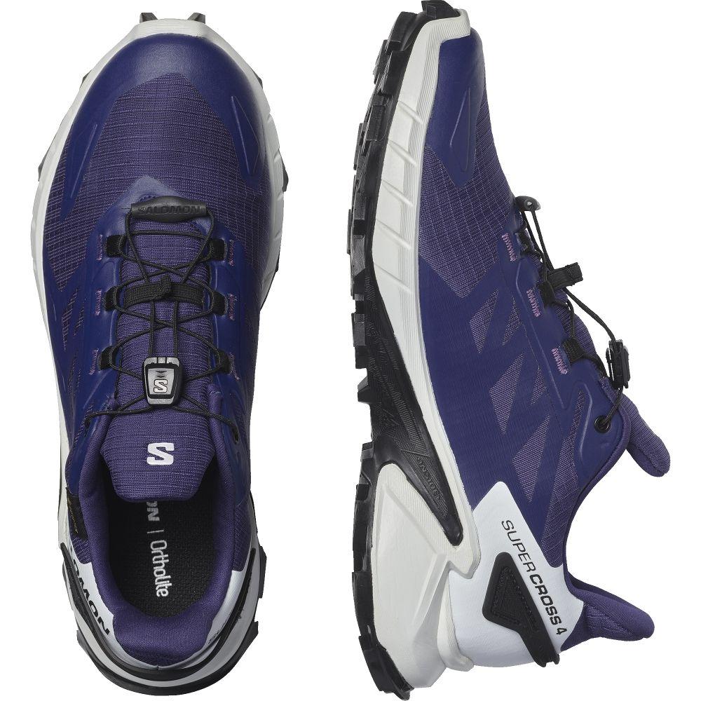 Zapatilla Mujer Supercross 4 Gtx Morado Salomon-4