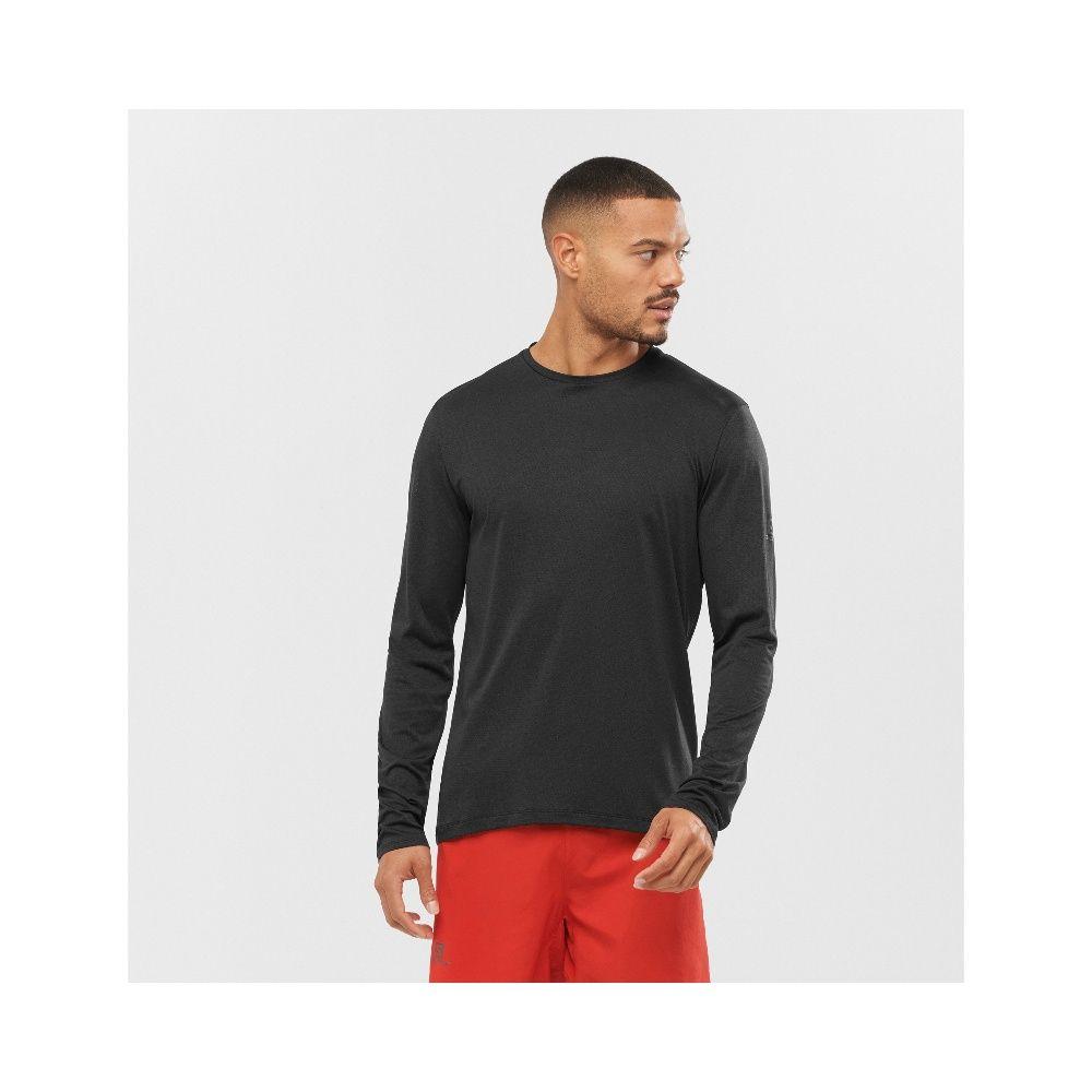 Polera Hombre Agile Negro Salomon-2