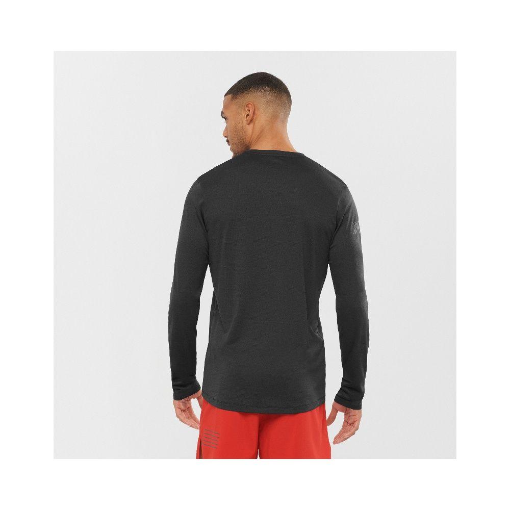 Polera Hombre Agile Negro Salomon-3