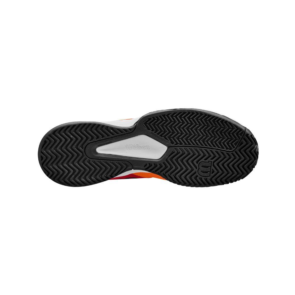 Zapatillas Tennis Devo 2.0 Rojo Naranja Wilson-2