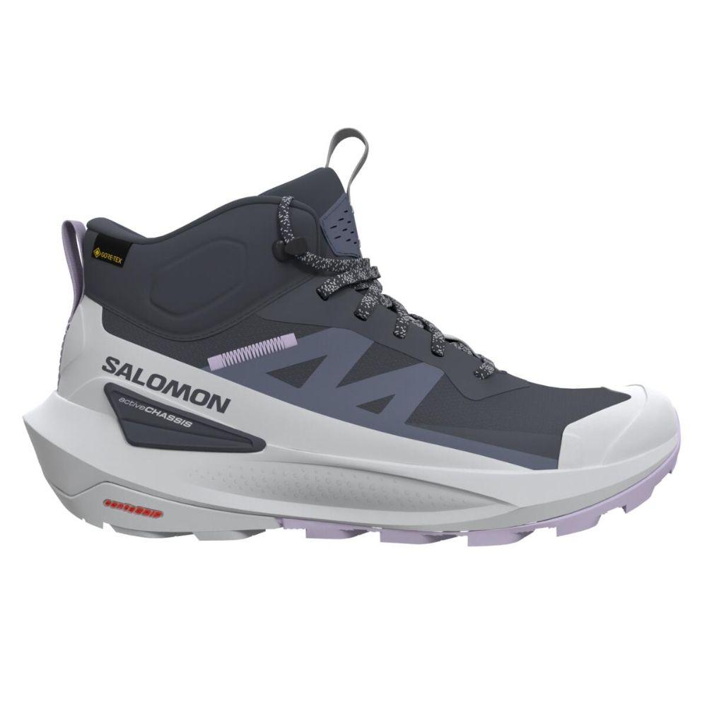 Zapatilla Mujer Elixir Activ Mid Gtx W Gris Salomon-3