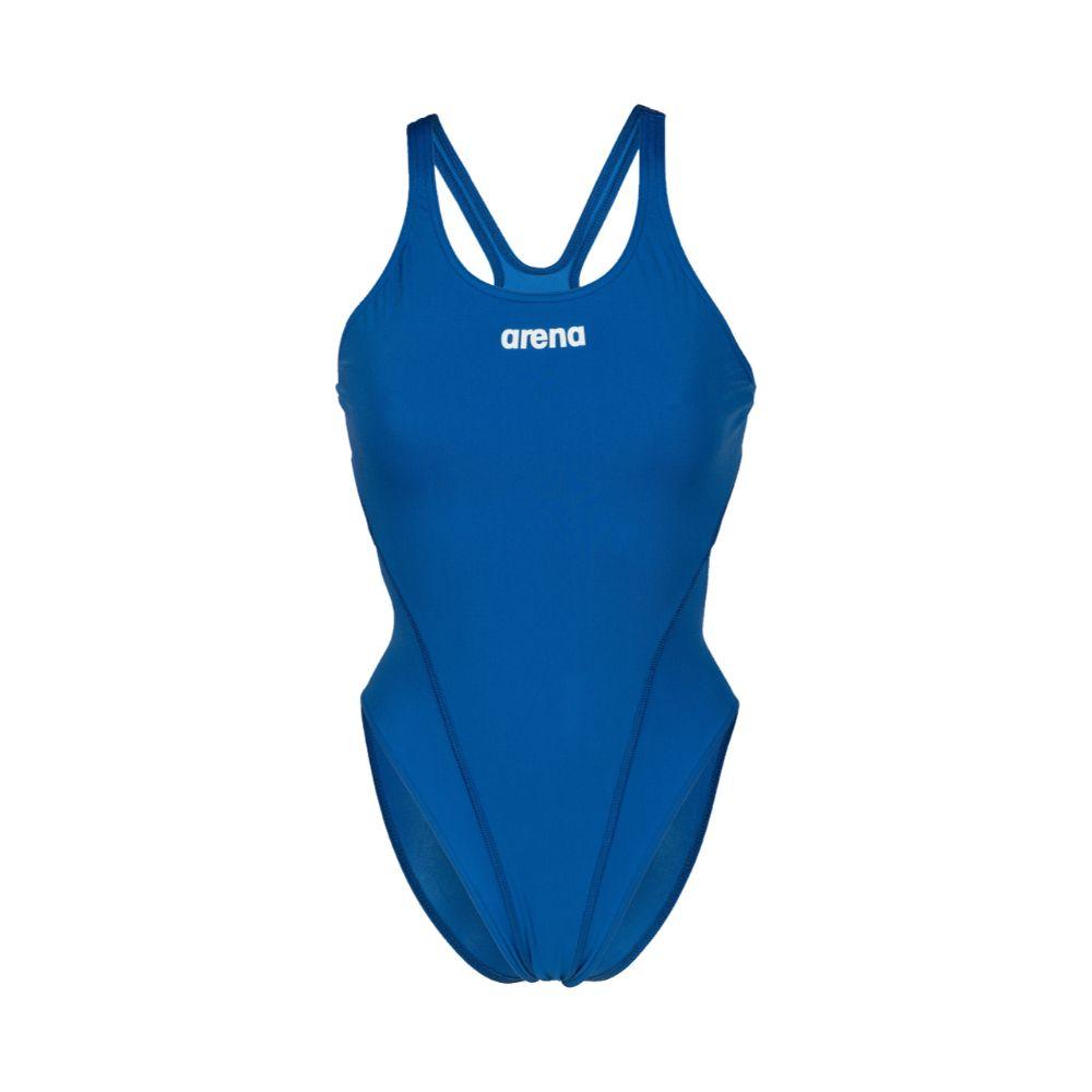 Traje De Baño De Una Pieza Mujer Team Swim Tech  Azul Arena-3