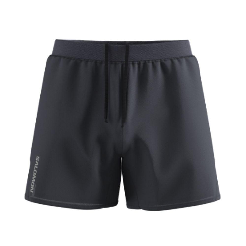 Shorts Hombre Cross 5'' Shorts M Deep Black Salomon-0