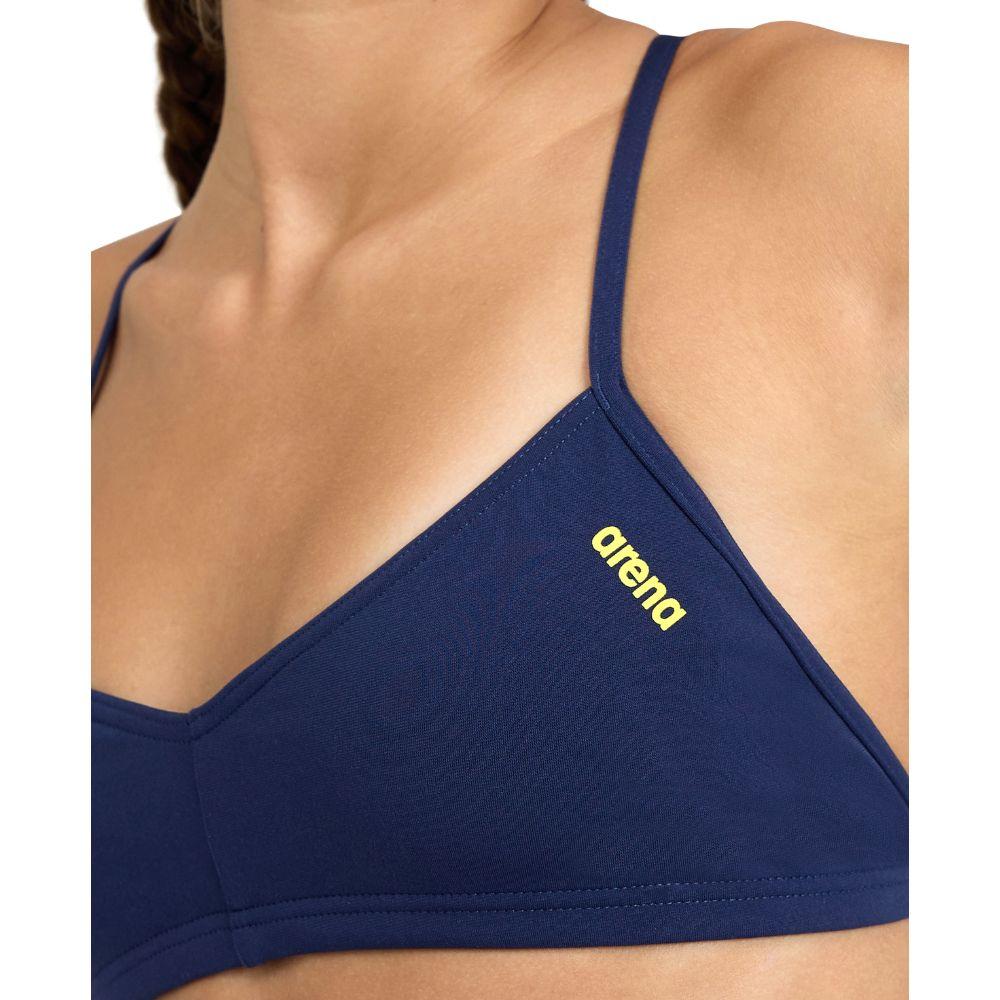 Top De Bikini Bandeau Live Rule Breaker Azul Arena-2