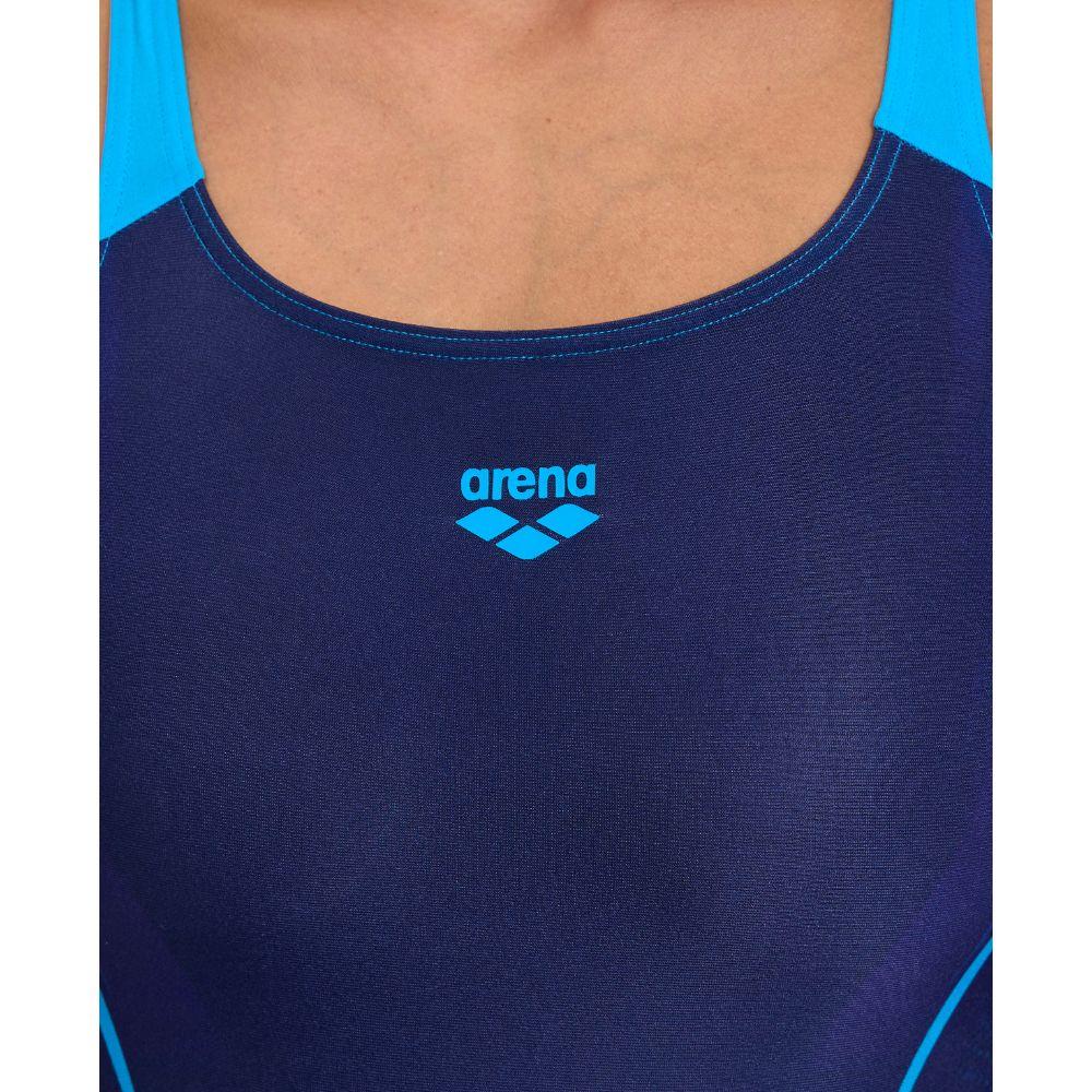 Traje De Baño De Una Pieza Mujer Pro L  Azul Arena-4