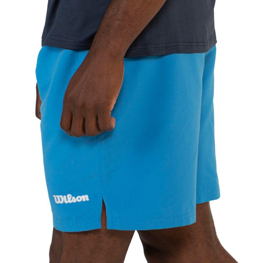Short Hombre Microfibra Azul Wilson-1