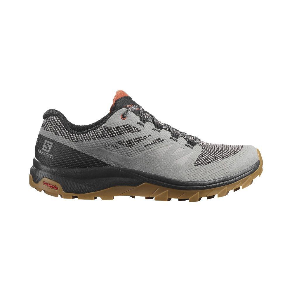 Zapatilla Hombre Outline Gtx Gris Salomon-0