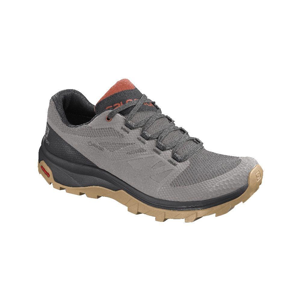 Zapatilla Hombre Outline Gtx Gris Salomon-6