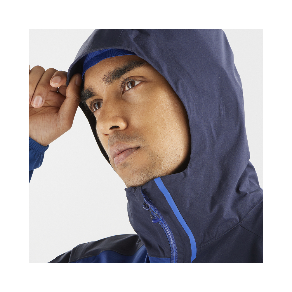 Chaqueta Hombre Bonatti Trail Azul Salomon-3