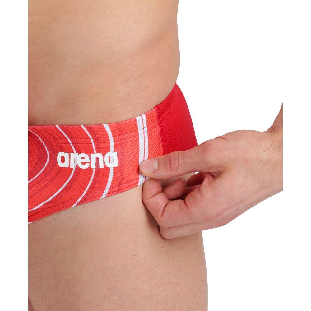 Zunga Hombre Briefs Marbled  Rojo Arena-3