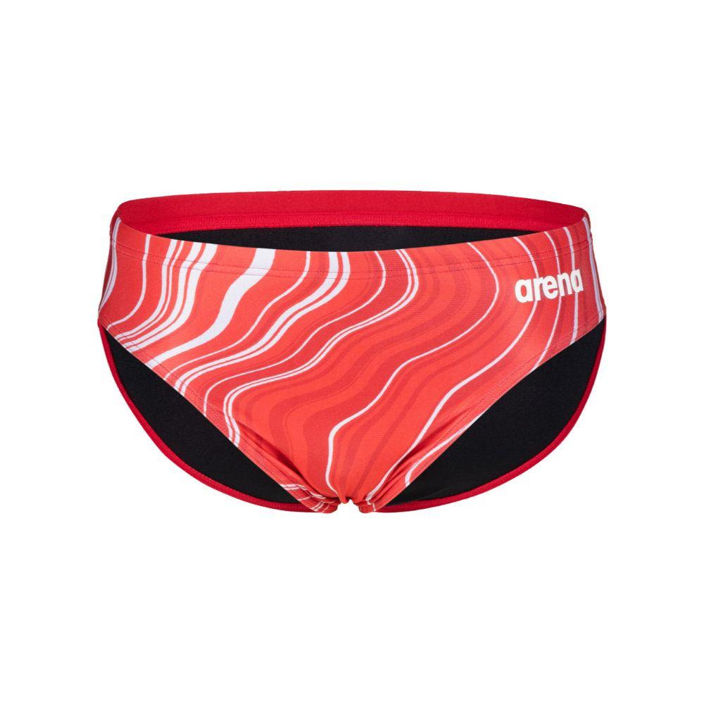 Zunga Hombre Briefs Marbled  Rojo Arena-5