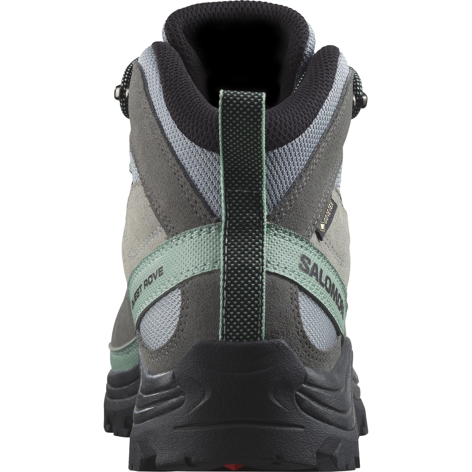 Zapatilla Mujer Quest Rove Gtx Gris Salomon-5