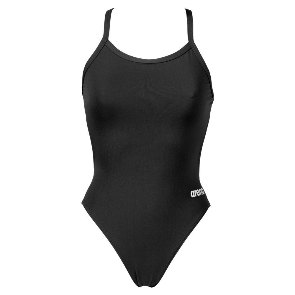 Traje De Baño De Una Pieza Mujer Team Challenge  Negro Arena-4