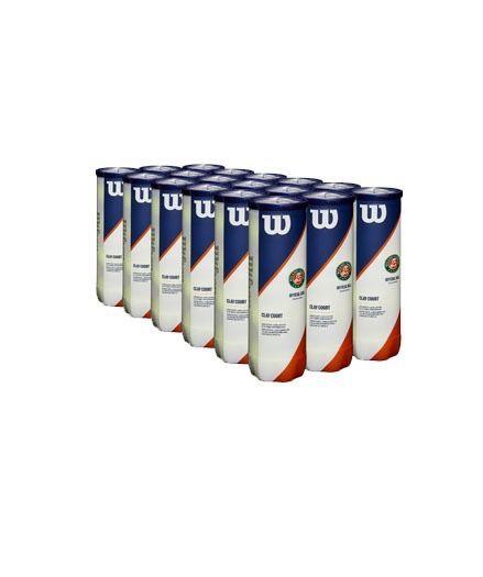 Caja de Pelotas de Tenis Roland Garros Clay x 18 (4 Ball)-0