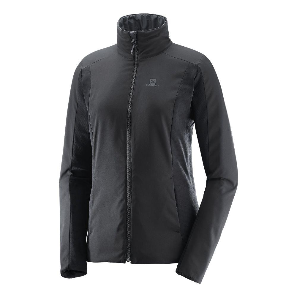 Chaqueta Mujer Drifter Mid Negra Salomon-1