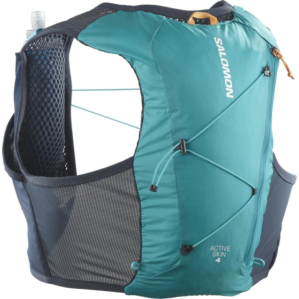 Mochilas Trail Running Active Skin 4 Verde Salomon-1